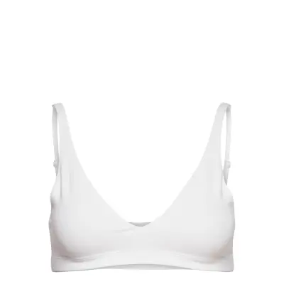 Triangle Bra Lingerie Bras & Tops Soft Bras Tank Top Bras Vit Bread & Boxers