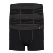 Trunk 3-P Boxerkalsonger Svart Jockey