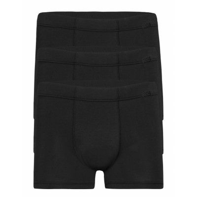 Jockey Cotton+ Trunk 3-P Svart
