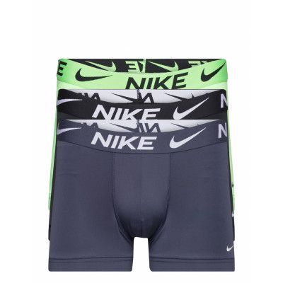 Trunk 3Pk Boxerkalsonger Blå NIKE Underwear