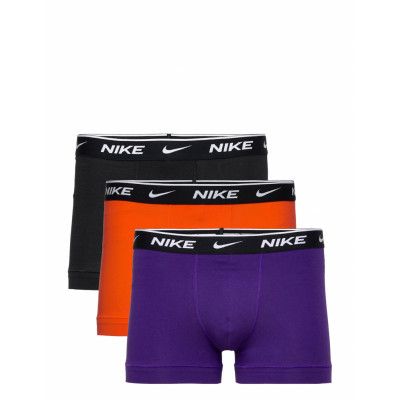 Trunk 3Pk Boxerkalsonger Lila NIKE Underwear
