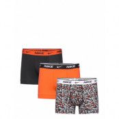 Trunk 3Pk *Villkorat Erbjudande Boxerkalsonger Multi/mönstrad NIKE Underwear