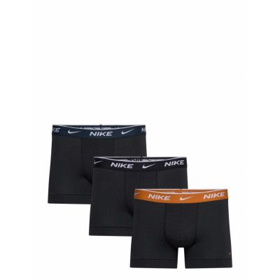 NIKE Underwear Trunk 3Pk Svart
