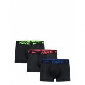 NIKE Underwear Trunk 3Pk Svart