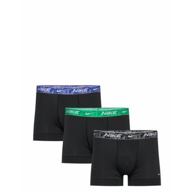 NIKE Underwear Trunk 3Pk Svart