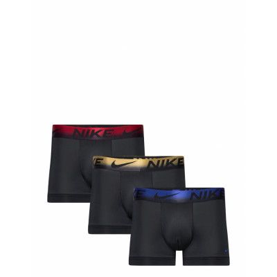 NIKE Underwear Trunk 3Pk Svart