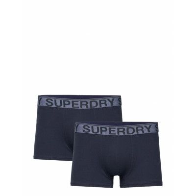 Superdry Trunk Double Pack Marinblå