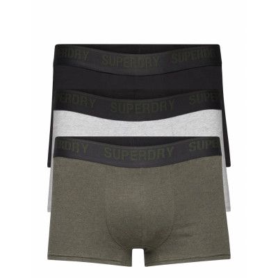Trunk Multi Triple Pack Boxerkalsonger Svart Superdry