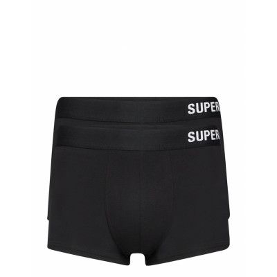 Trunk Offset Double Pack Boxerkalsonger Svart Superdry