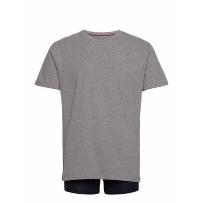 Trunk Sock Tee Pack *Villkorat Erbjudande Pyjamas Grå Tommy Hilfiger