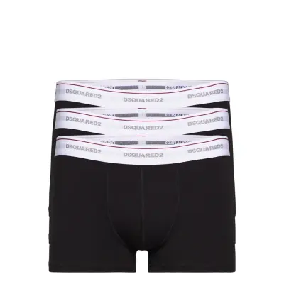 Trunk Tri-Pack Boxerkalsonger Svart DSquared2