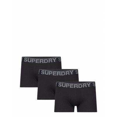 Superdry Trunk Triple Pack Svart