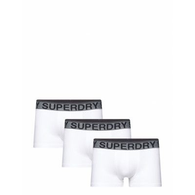 Trunk Triple Pack *Villkorat Erbjudande Boxerkalsonger Vit Superdry
