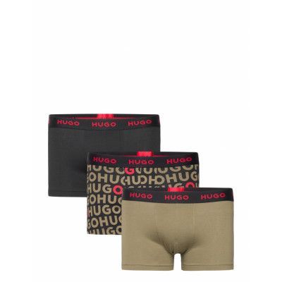 Trunk Triplet Design Designers Boxers Green HUGO