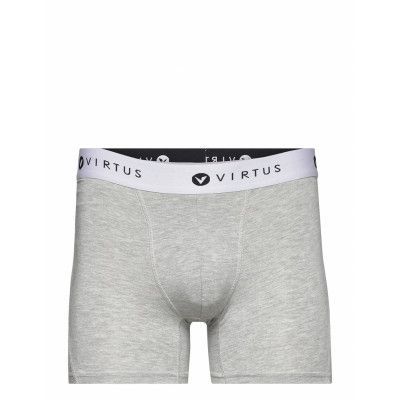 Tuch M Boxer Shorts 1-Pack Boxerkalsonger Grå Virtus