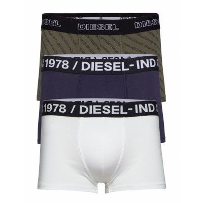 Umbx-Damienthreepack Boxer-Shorts *Villkorat Erbjudande Boxerkalsonger Vit Diesel Men