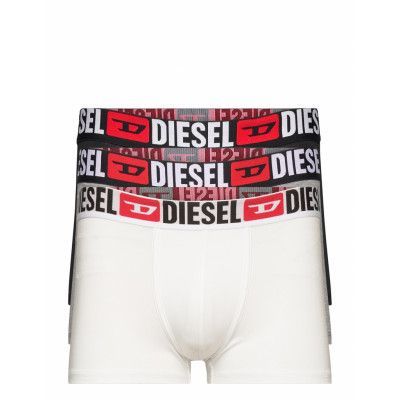 Umbx-Damienthreepack Boxer-Shorts Boxerkalsonger White Diesel
