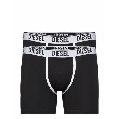 Umbx-Sebastiantwopack Boxer Long 2 Boxerkalsonger Svart Diesel Men