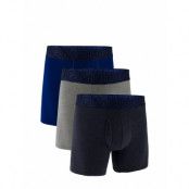 M Ua Perf Cotton 6In Boxerkalsonger Multi/patterned Under Armour