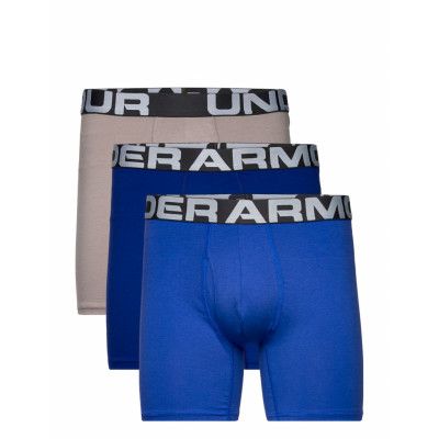 Ua Charged Cotton 6In 3 Pack *Villkorat Erbjudande Boxerkalsonger Blå Under Armour