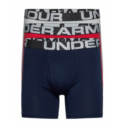 Ua Charged Cotton 6In 3 Pack *Villkorat Erbjudande Boxerkalsonger Multi/mönstrad Under Armour
