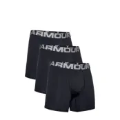 Ua Charged Cotton 6In 3 Pack *Villkorat Erbjudande Boxerkalsonger Svart Under Armour