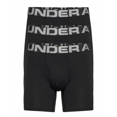 Ua Charged Cotton 6In 3 Pack *Villkorat Erbjudande Boxerkalsonger Svart Under Armour
