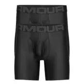 Ua Tech 6In 2 Pack Sport Boxers Black Under Armour