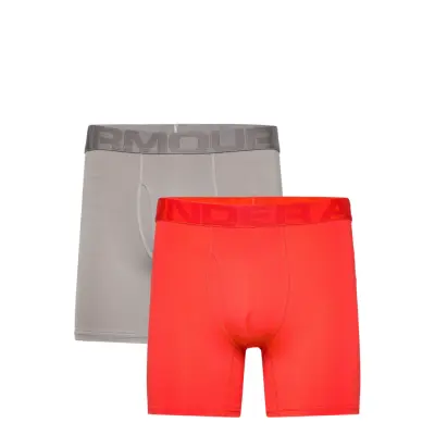 Ua Tech Mesh 6In 2 Pack *Villkorat Erbjudande Boxerkalsonger Röd Under Armour