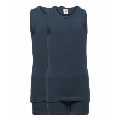 Underwear Set Boxer Boy 2-Pack Underkläderset Blå Müsli By Green Cotton