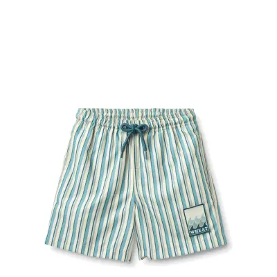 Wheat Swim Trunk Hansi Badge - Blue - 128