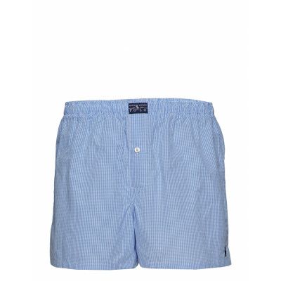 Polo Ralph Lauren Windowpane Woven Boxer Blå