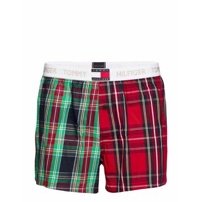 Woven Boxer Boxerkalsonger Multi/mönstrad Tommy Hilfiger