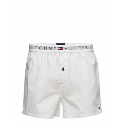 Woven Boxer Boxerkalsonger Vit Tommy Hilfiger