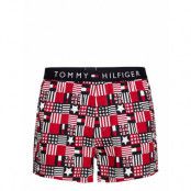 Woven Boxer Print Underwear Boxer Shorts Röd Tommy Hilfiger