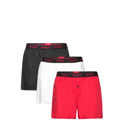 Woven Boxer Triplet Designers Boxers Svart HUGO