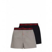 Woven Boxer Twinpack *Villkorat Erbjudande Underwear Boxer Shorts Grå HUGO