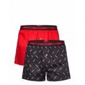 Woven Boxer Twinpack Underwear Boxer Shorts Multi/mönstrad HUGO