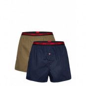 Woven Boxer Twinpack Underwear Boxer Shorts Multi/mönstrad HUGO