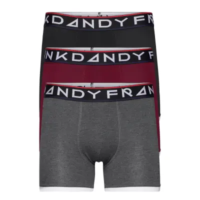 3 Boy'S St Paul Bamboo Boxer Trosa Svart Frank Dandy