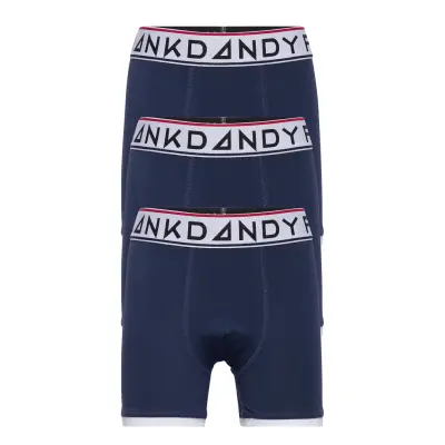 3 Pack Boy'S St Paul Boxer Trosa Blå Frank Dandy
