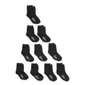 A. Solid Crew Sock Socks & Tights Socks Svart Frank Dandy