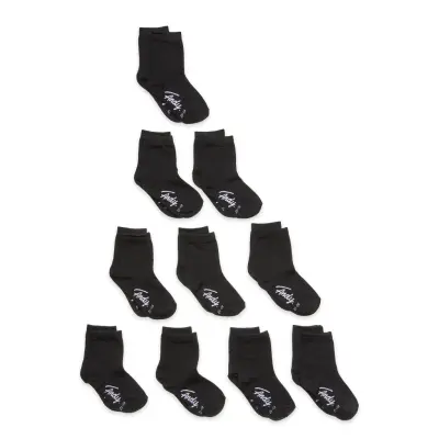 A. Solid Crew Sock Socks & Tights Socks Svart Frank Dandy