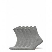 Bamboo Solid Crew Sock *Villkorat Erbjudande Underwear Socks Regular Socks Grå Frank Dandy