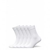 Bamboo Solid Crew Sock *Villkorat Erbjudande Underwear Socks Regular Socks Vit Frank Dandy