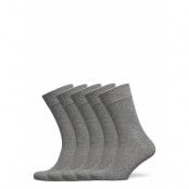 Bamboo Solid Crew Sock Underwear Socks Regular Socks Grey Frank Dandy
