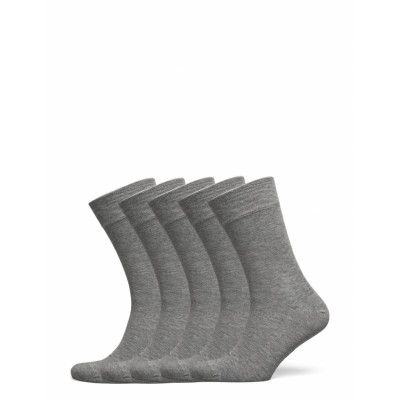 Frank Dandy Bamboo Solid Crew Sock Grå