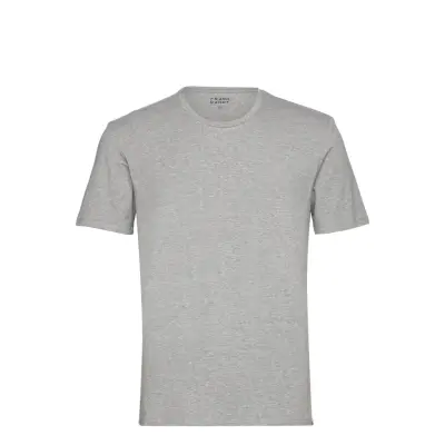Bamboo Tee Tops T-shirts Short-sleeved Grå Frank Dandy
