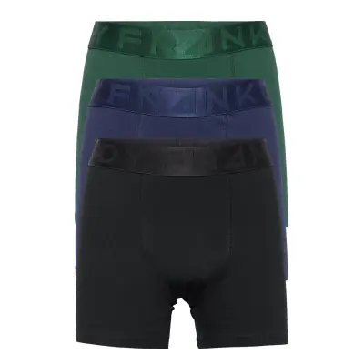 Boy'S 3-Pack Legend Organic Cotton Boxer Trosa Blå Frank Dandy