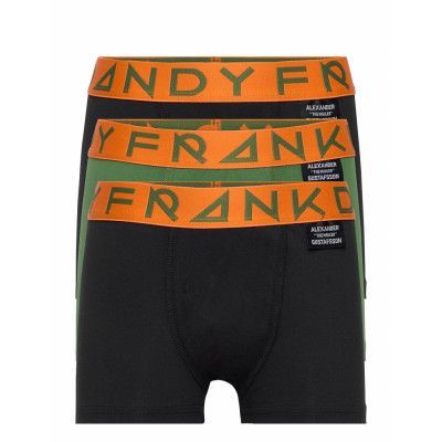 Fd X Alx Tm Boys 3p. Solid Trosa Svart Frank Dandy